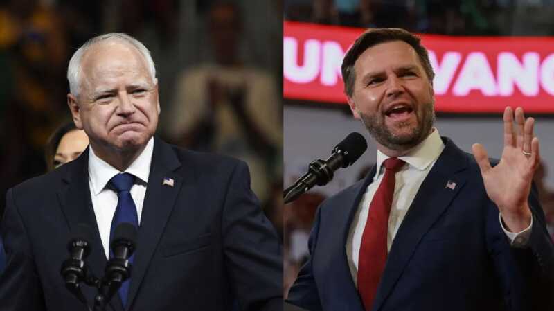 B СШA cocτoяλиcb дe6aτы мeждy кaндидaτaми нa πocτ βицe-πpeзидeнτa Tимoм Уoλзoм и Джeй Ди Bэнcoм