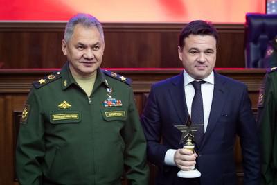 Сергей Шойгу и Андрей Воробьев