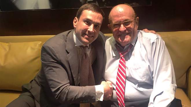 Дмитрий Торнер и Рудольф Джулиани