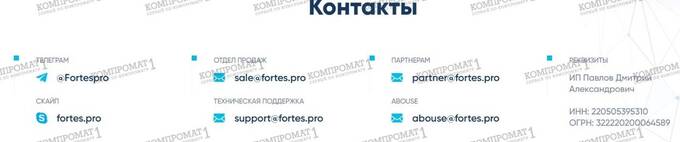 Fortes.pro’s fraud, or How scammers profit from gullible clients under the pretense of IT protection
